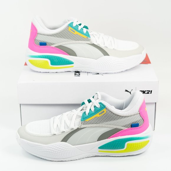 Puma Court Rider 2k \'White Ultra Grey\' 376313-01 Basketball Sneakers NBA WNBA main image 16